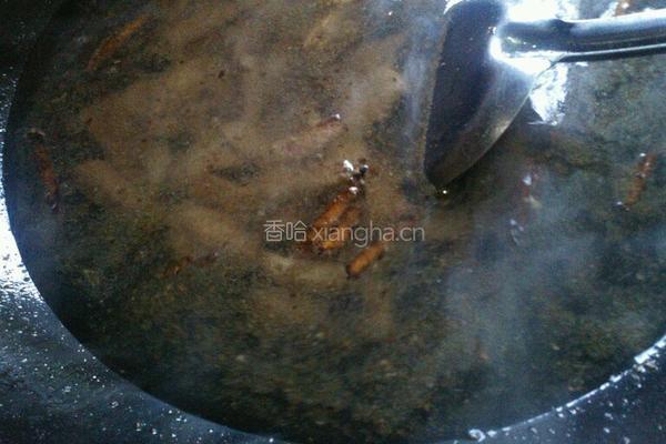 猪肝面线的做法图解4