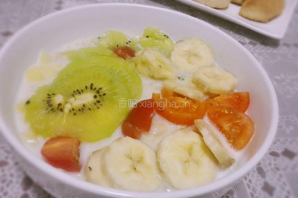 水果燕麦粥的做法图解8