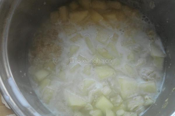 水果燕麦粥的做法图解4