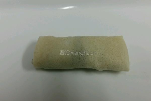 荠菜虾仁春卷(芥末味)的做法图解7