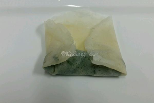 荠菜虾仁春卷(芥末味)的做法图解6
