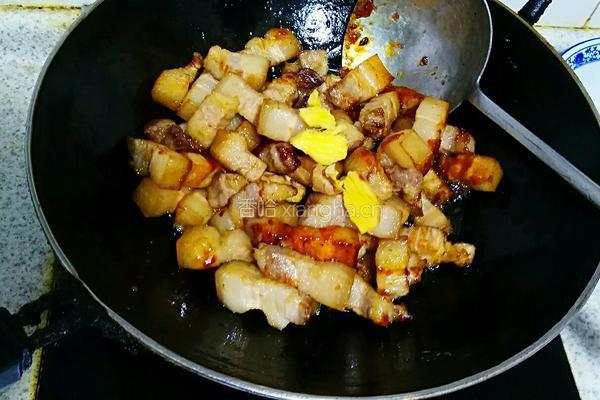 干豇豆红烧肉的做法图解7