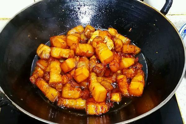 干豇豆红烧肉的做法图解8