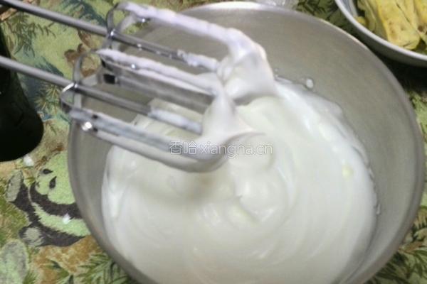 抹茶戚风蛋糕的做法图解7