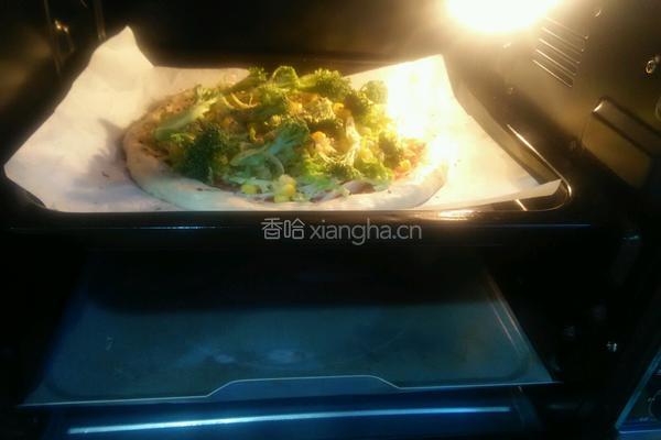 蔬菜披萨的做法图解13