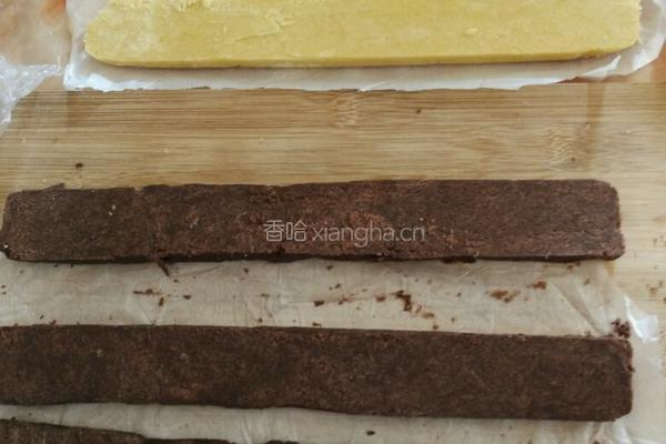 双色饼干的做法图解2
