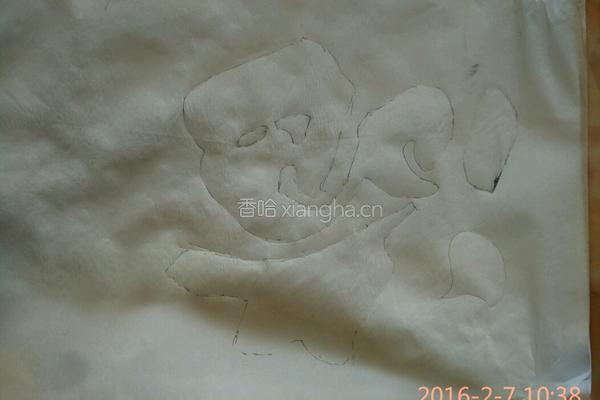 福字蛋糕的做法图解3