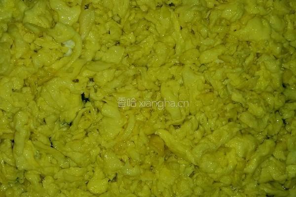 素饺子馅料(韭菜鸡蛋散子馅)的做法图解4