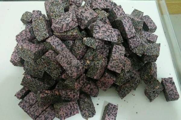 黑芝麻牛扎糖的做法图解10