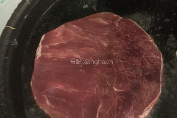 牛排鸡蛋土司的做法图解2