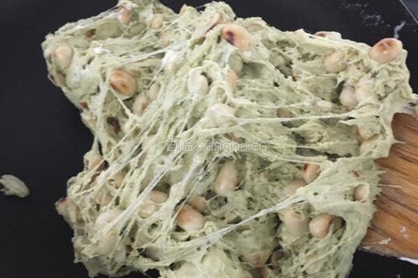 抹茶?牛轧糖的做法图解7