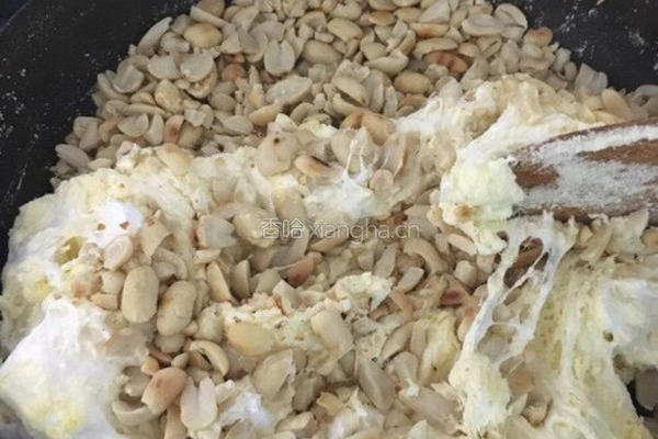 抹茶?牛轧糖的做法图解6