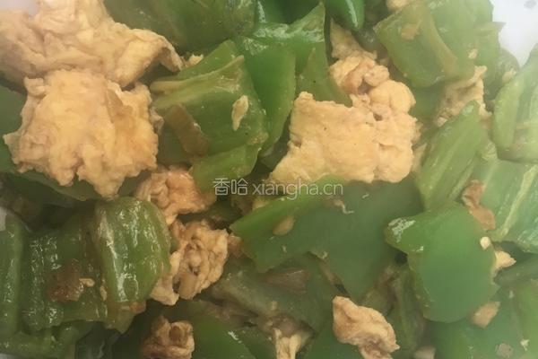 尖椒炒蛋的做法图解4