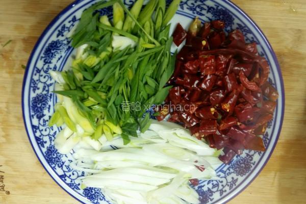 黄白菜醋烧羊肉的做法图解4