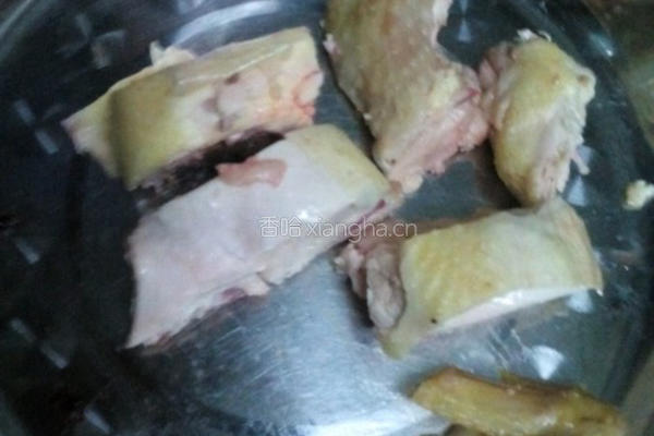 鸡肉汤面条的做法图解1