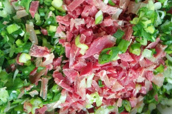 牛肉胡萝卜饼的做法图解4
