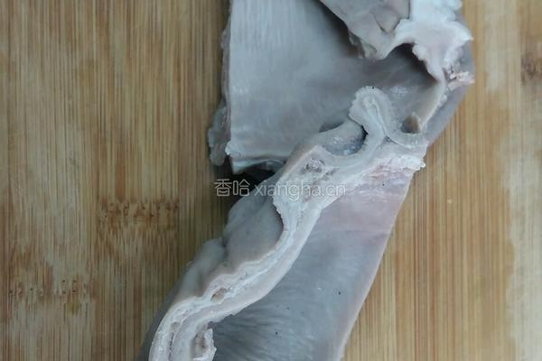 麻辣肚丝的做法图解1
