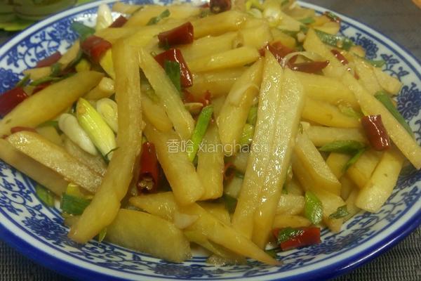 酸辣土豆条的做法图解6
