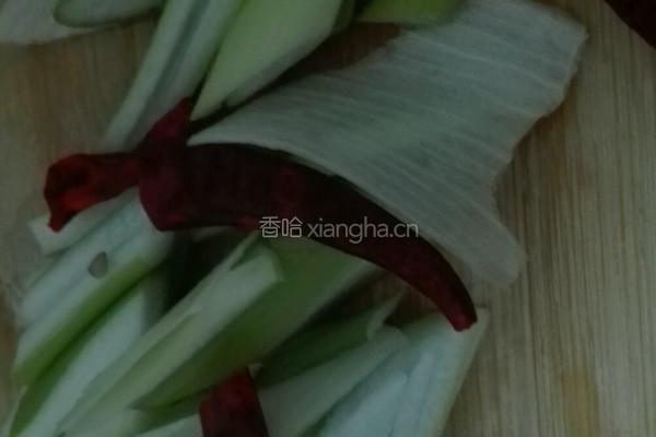 清炒大娃的做法图解2