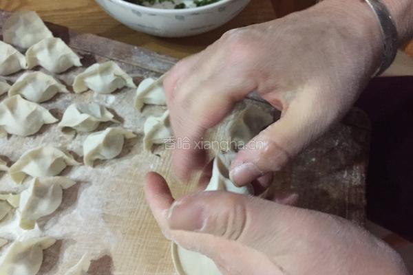 黑山猪茴香水饺的做法图解17