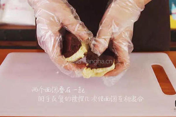 斑马条纹曲奇饼干的做法图解5
