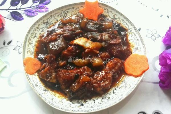 红烧海参斑鱼的做法图解6