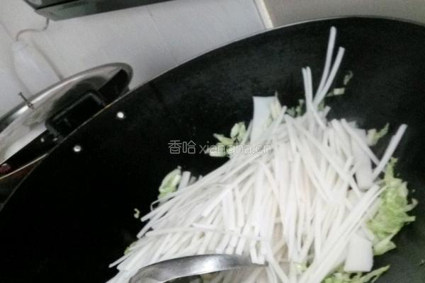 炒粉利的做法图解5
