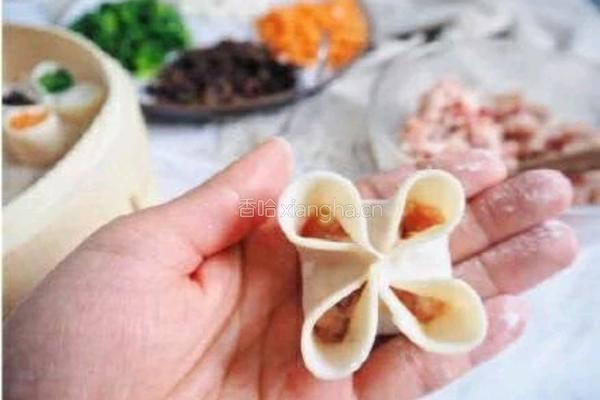 四喜蒸饺的做法图解6
