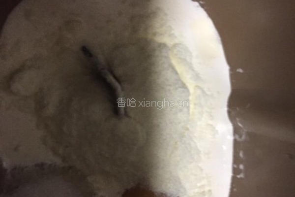 叶子豆沙面包的做法图解2