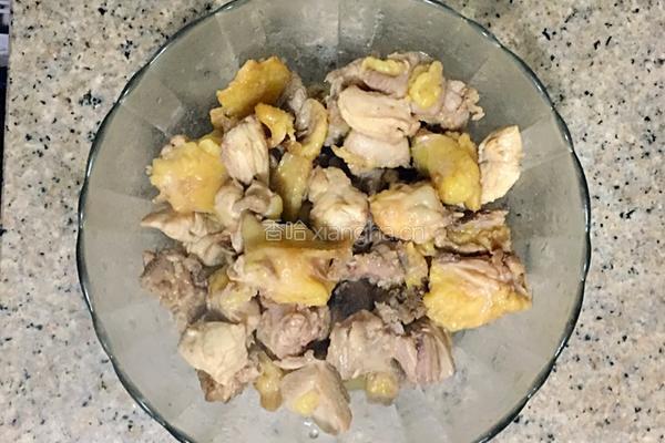 糍粑辣子鸡的做法图解3