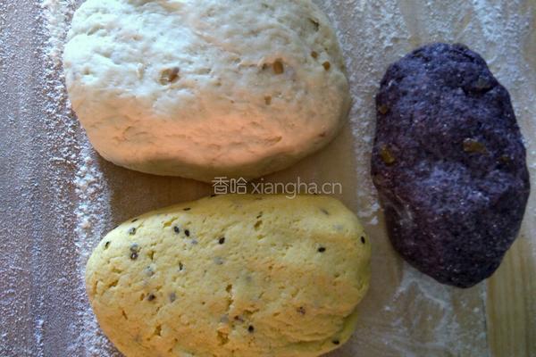 三色三味糕的做法图解1