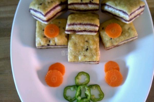 三色三味糕的做法图解9