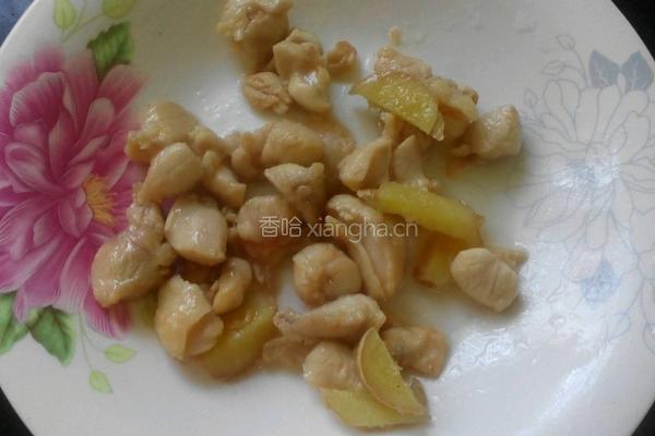 佛手瓜炒鸡丁的做法图解6