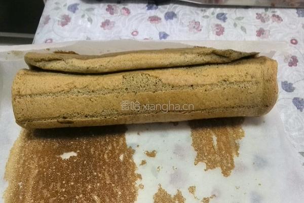 咖啡酒蛋糕卷的做法图解17