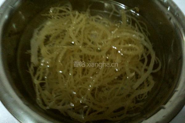 凉拌龙须菜的做法图解1
