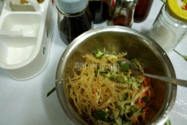 凉拌龙须菜的做法图解6