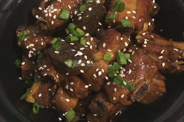 话梅烧排骨的做法图解12
