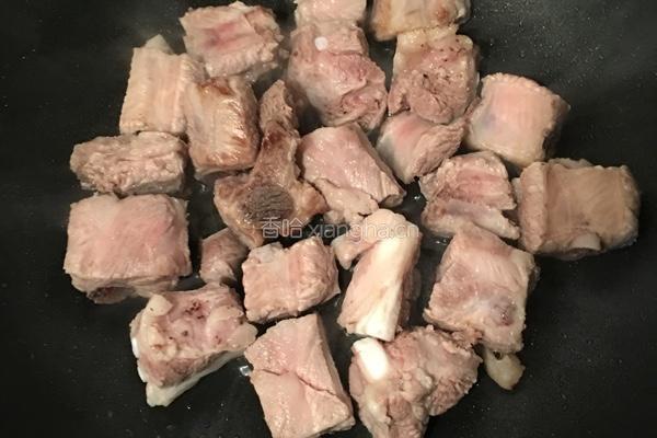 话梅烧排骨的做法图解5