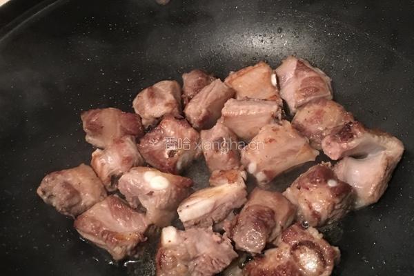 话梅烧排骨的做法图解6