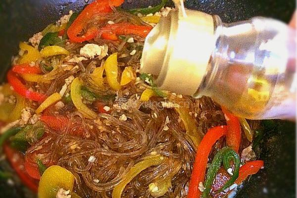 彩椒粉丝的做法图解9