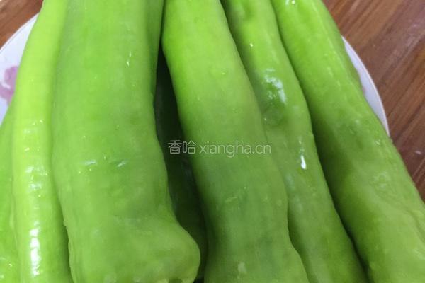 辣椒酿肉的做法图解2
