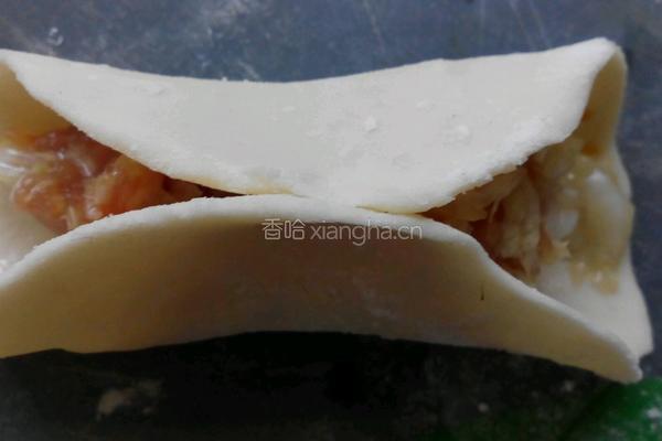 自制白菜猪肉锅贴的做法图解11