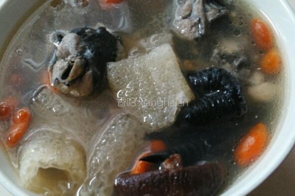 竹荪炖乌鸡的做法图解9