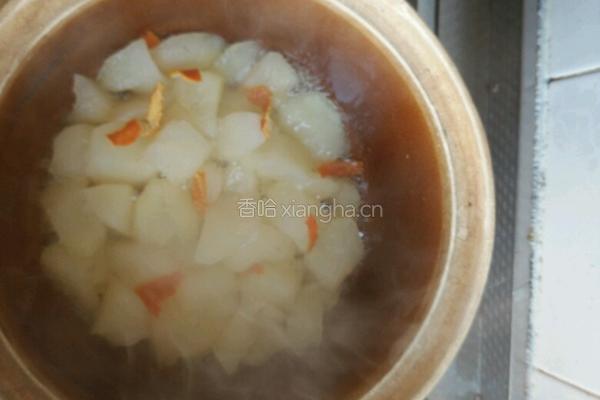 桔味冰糖雪梨的做法图解5