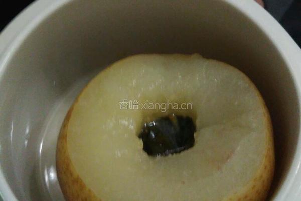 润肺化痰 琵琶叶炖梨的做法图解5