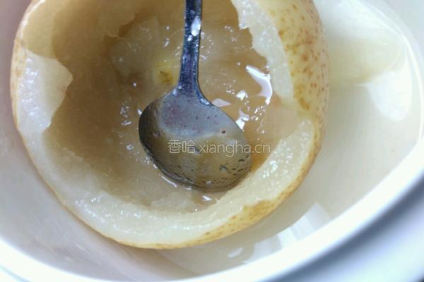 润肺化痰 琵琶叶炖梨的做法图解6