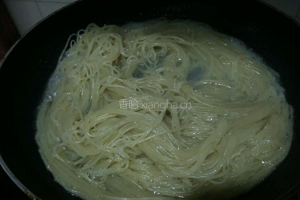 炒冷面的做法图解6