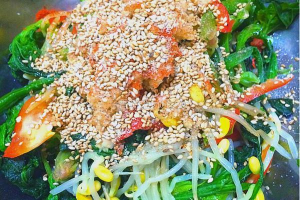 三色拌菜的做法图解10