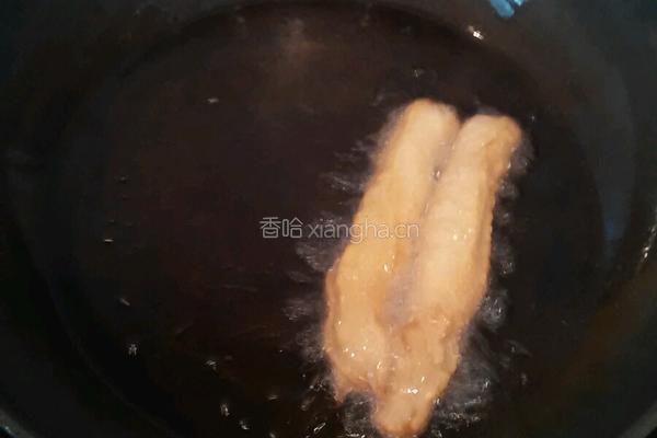 油条的做法图解9