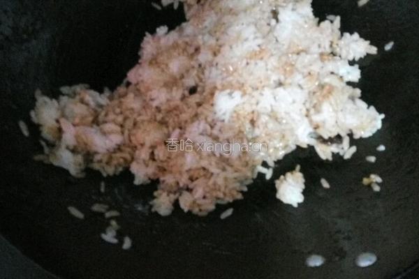 酱香牛肉炒饭的做法图解4